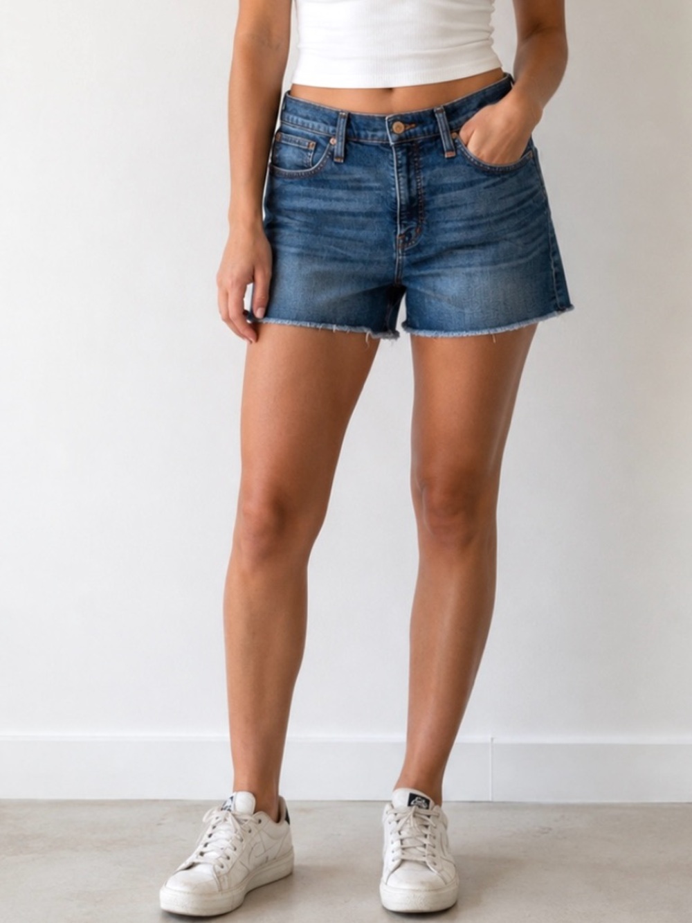 J. Crew Dark Blue Denim Jean Shorts Size 31